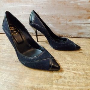 Roger Vivier designer heel - TV show white collar